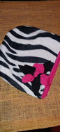 Beanie Pink Zebra
