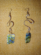 Green & Blue Swirl