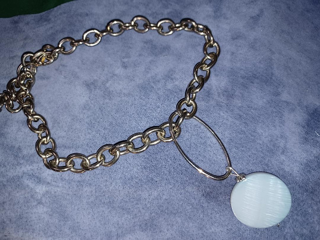 Ice Blue Necklace