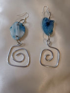 Turquoise swirl